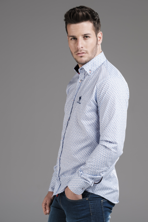 1818 - Camisa C/ Bicolor
