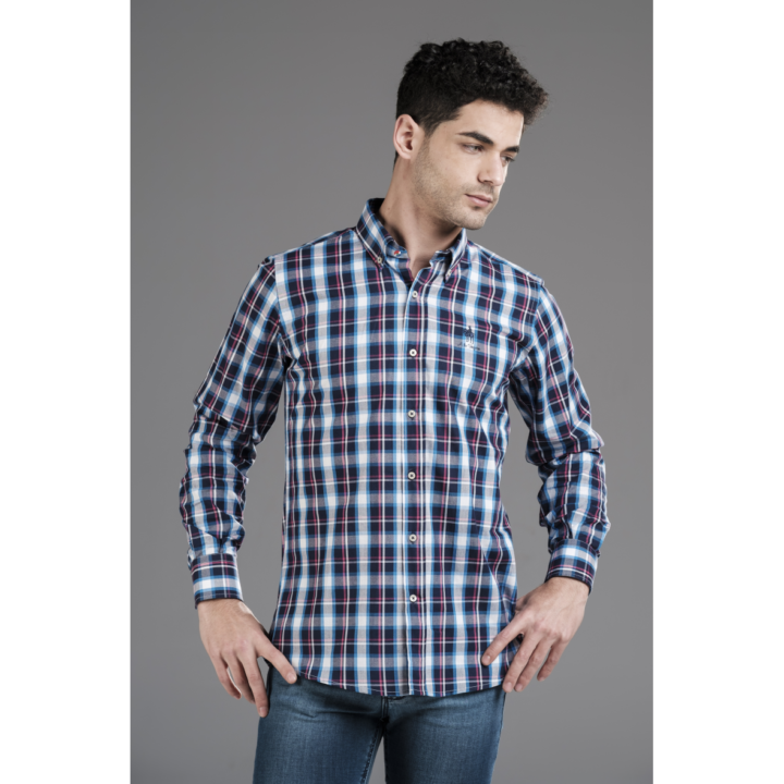 33- Camisa Cuadros "AV"