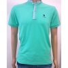Polo CRO cuello mao aguamarina
