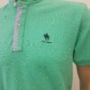 Polo CRO cuello mao aguamarina