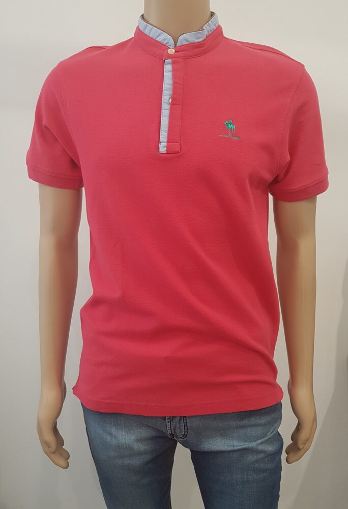Polo CRO cuello mao sandía