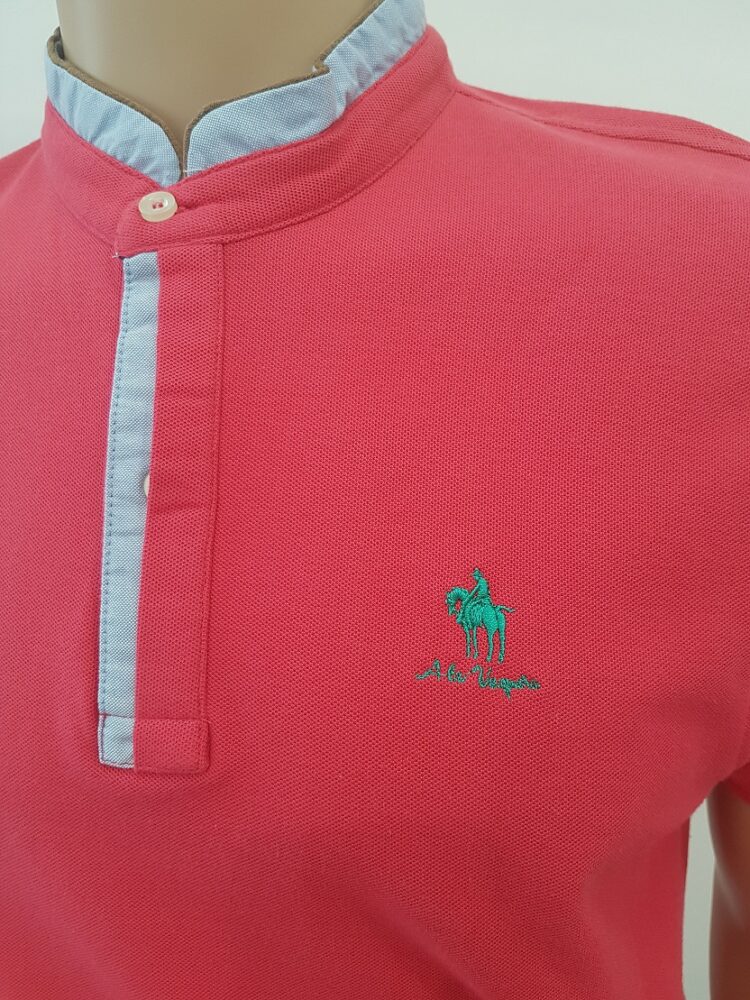 Polo CRO cuello mao sandía