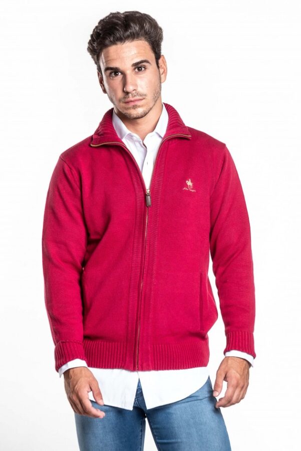 CHAQUETA PUNTO GORDO CRO