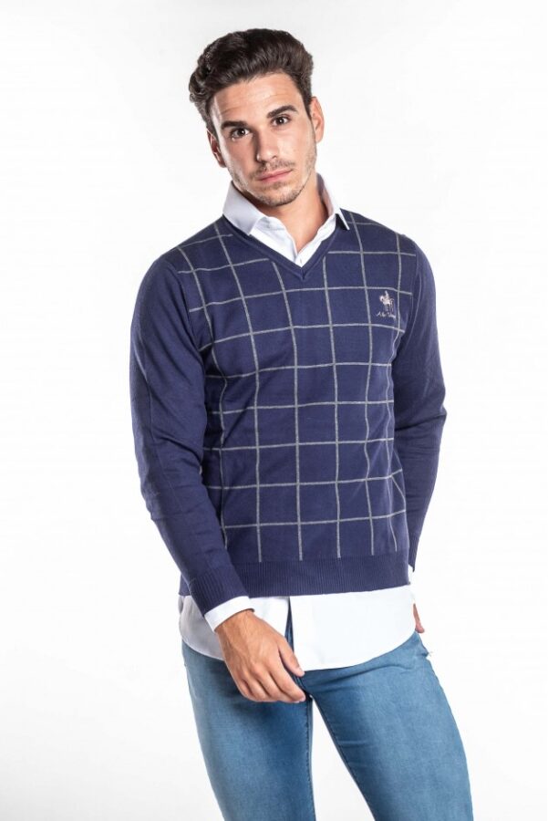 JERSEY CRO LÍNEAS CUADRO